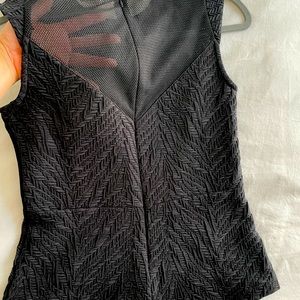 Zara black top Small